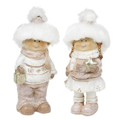 Фигурка новогодняя Детки микс 13 см. (цена за 1 шт.) 11407