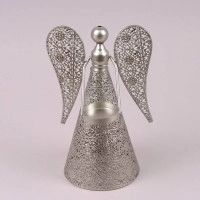 Подсвечник металлический Ангел 28 см. 41178