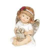 Фигурка новогодняя Ангелочек 7 см. 11728