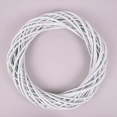 Венок из лозы мятный 45 см. 39047