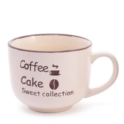 Чашка керамическая Coffee 0,36 л. 31716