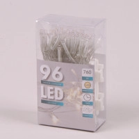 Гірлянда LED тепле світло 96 діодів 7,6 м. 45004