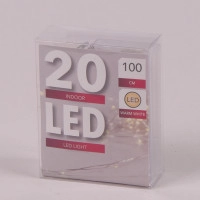 Подсветка LED теплый свет 20 светодиодов 1 м. 45024