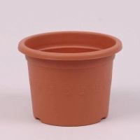 Горшок пластмассовый Plastica терракотовый 13см.