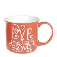 Чашка фарфорова Home and Love 0,4 л. 32016