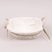 Корзина из лозы овальная 5479