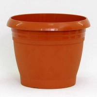 Горшок пластмассовый Бочка Ирис 34см.