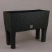 Горщик пластмасовий Rato Case high коричневий 60см.