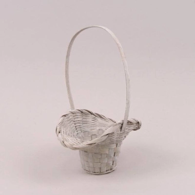 Корзина бамбуковая серая 37469