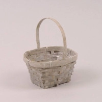 Корзина бамбуковая серая 37477