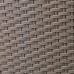 Горщик пластмасовий з вкладом JUKA ECO RATTAN сірий 19х19см.