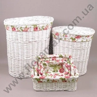 Комплект кошиків для білизни 6 шт. 5351