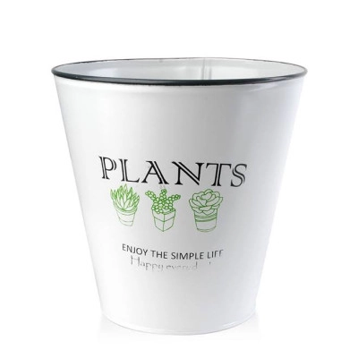Кашпо металеве Plants D-17 см. 30379