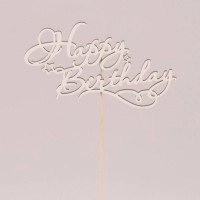Топпер "Happy birthday" 33148