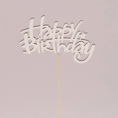 Топпер "Happy birthday" 30884