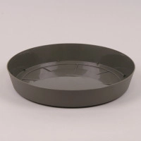 Подставка пластмассовая Lofly Saucer серая 34см.