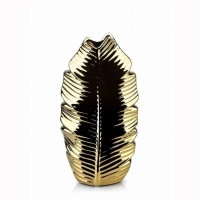 Ваза керамическая LEAF GOLD H-27.5 см. 36021