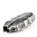Ваза керамічна LEAF SILVER H-27.5 см. 36022