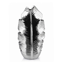 Ваза керамическая LEAF SILVER H-35.5 см. 36017