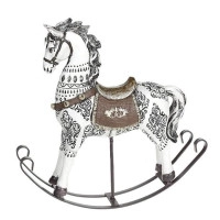 Фігурка новорічна Коник 23 см. 12009