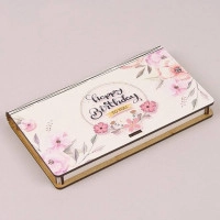 Конверт дерев'яний "Happy Birthday to you" 30987