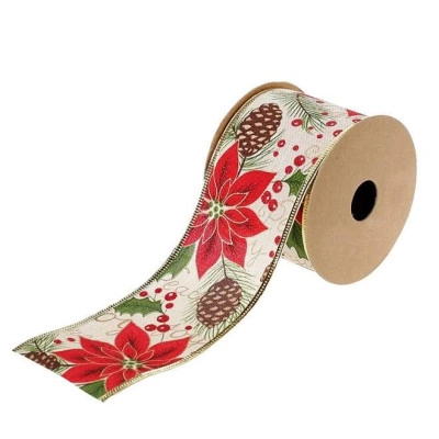 Лента декоративная с рисунком 6.3 см. х 2.7 м. 13958