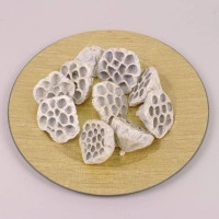 Сухоцвіт Lotus Medium White 6-8 см. (10 шт. в упаковці) 69810