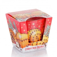 Свеча ароматическая "Christmas orange" (с гвоздикой) 28701