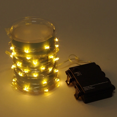 Подсветка LED теплый свет 50 светодиодов 5 м. 44433