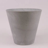 Горщик пластмасовий Tubus Beton Effect бетон 30см.