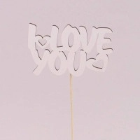 Топпер "I love you" 33126