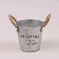 Кашпо металеве Flowers & Garden 37710