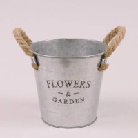 Кашпо металеве Flowers & Garden 37862