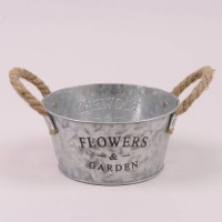 Кашпо металеве Flowers & Garden 37864