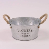 Кашпо металеве Flowers & Garden 37794