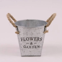 Кашпо металеве Flowers & Garden 37865