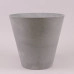 Горщик пластмасовий Tubus Beton Effect бетон 25см.