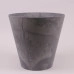Горшок пластмассовый Tubus Beton Effect маренго 20см.