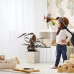 Горшок пластмассовый с вкладом JUKA ECO RATTAN зеленый лесной 30х30см.