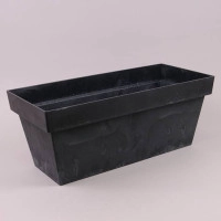 Балконний ящик Cube Case Beton Effect антрацитовий 40см.