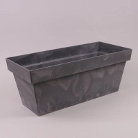 Балконний ящик Cube Case Beton Effect маренго 40см.