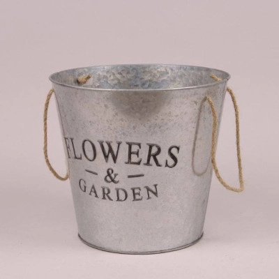 Кашпо металеве Flowers & Garden D-24 см. 37919
