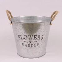 Кашпо металеве Flowers & Garden 37921