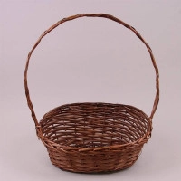 Корзина из лозы коричневая 50066