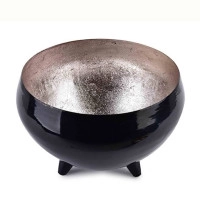 Фруктовница металлическая черная Anisha D-22.5 см. 35286