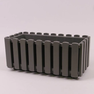 Балконный ящик Boardee Fencycase серый 58см.