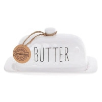 Масельница керамическая Bianco 19.5 см. 32306
