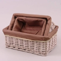 Комплект корзин с тканью 3 шт. 50093