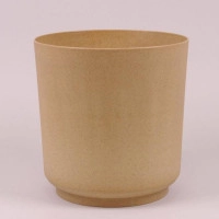 Горшок пластмассовый Satina ECO WOOD натуральное дерево 25см.