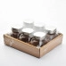 Комплект скляних банок BASIC KITCHEN 6 шт. 35479
